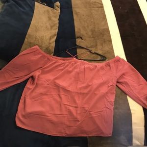 Crossed over Shoulder Top